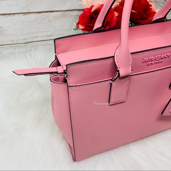 Carnation pink Cameron medium satchel kate spade - Picture 7 of 10